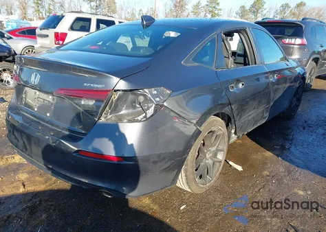 2023 Honda Civic Sport из США, поврежденный, VIN 2HGFE2F51PH502405